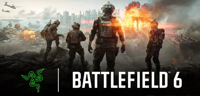 Poczuj każdą eksplozję i rozświetl pole bitwy – Razer wkracza do Battlefield 6