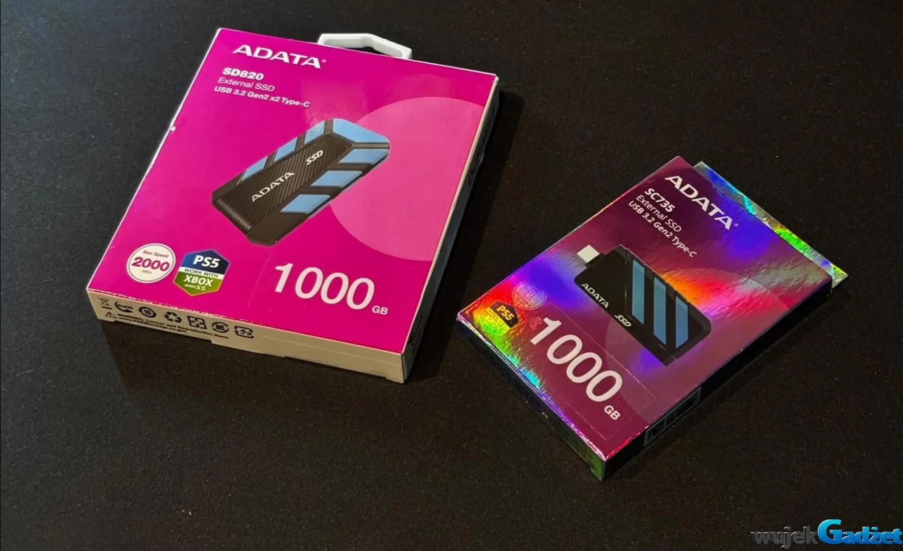 ADATA SC735 i SD820 – niebieska para, która nie tylko ładnie wygląda