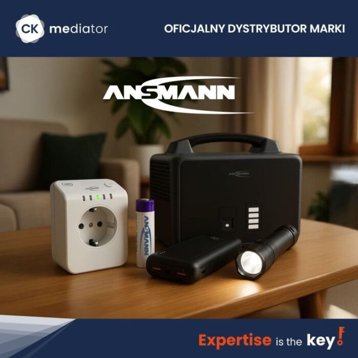CK Mediator nawiązuje współpracę z Ansmann. Niemiecka marka trafia do rodziny dystrybutora