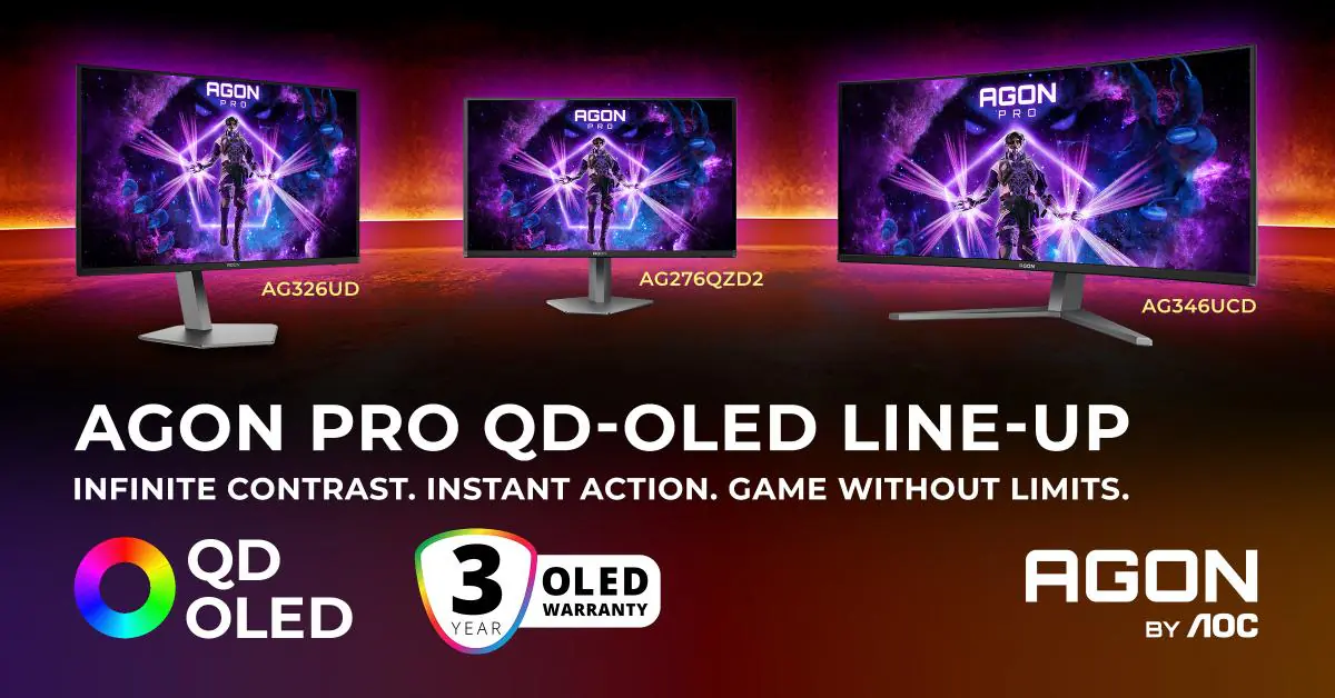 AGON by AOC: technologia OLED rewolucjonizuje gaming