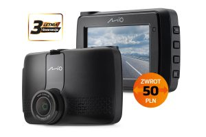 Mio MiVue 802W Pro – kamera z wbudowanym zasilaczem trybu parkingowego