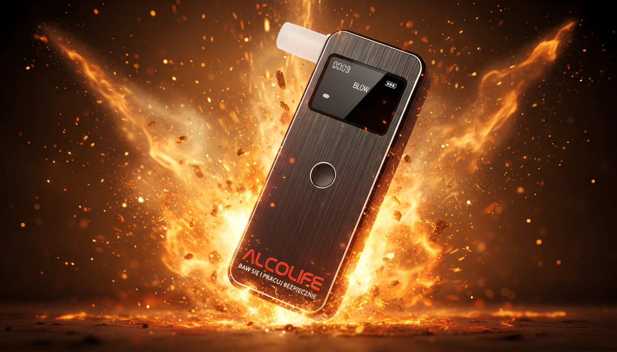 ALCOLIFE PRIME – precyzyjny alkomat elektrochemiczny z trzyletnią darmową kalibracją