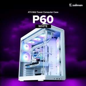 Zalman P60 – nowoczesna obudowa dual-chamber z panoramicznym szkłem i zaawansowanym chłodzeniem