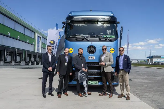 Lidl Polska rozwija flotę elektrycznych ciężarówek