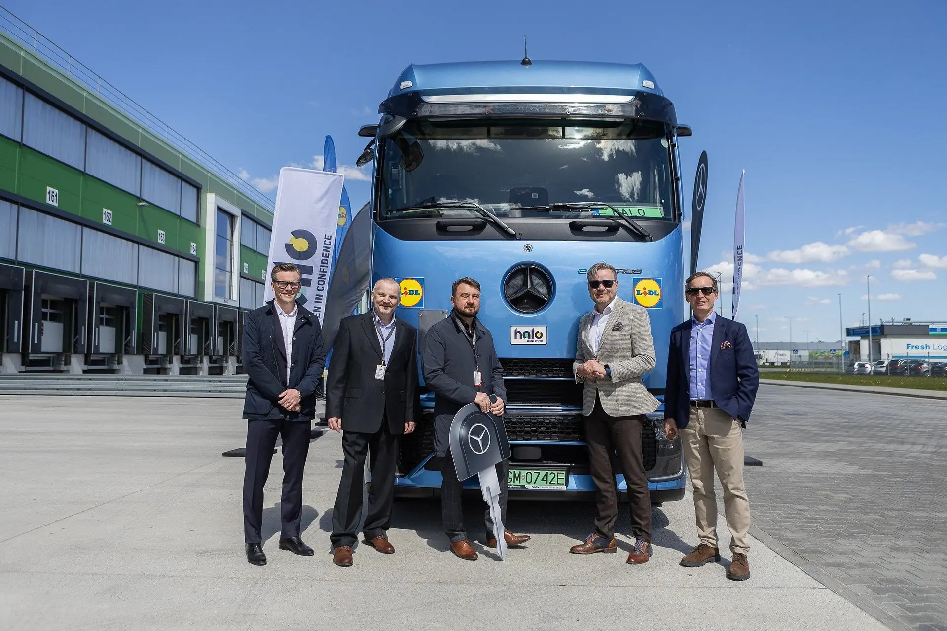 Lidl Polska rozwija flotę elektrycznych ciężarówek