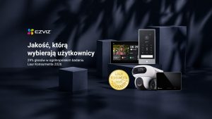 Spokojne wakacje zaczynają się w domu – EZVIZ doceniony w plebiscycie Laur Konsumenta 2026 Spokojne wakacje zaczynają się w domu – EZVIZ doceniony w plebiscycie Laur Konsumenta 2026