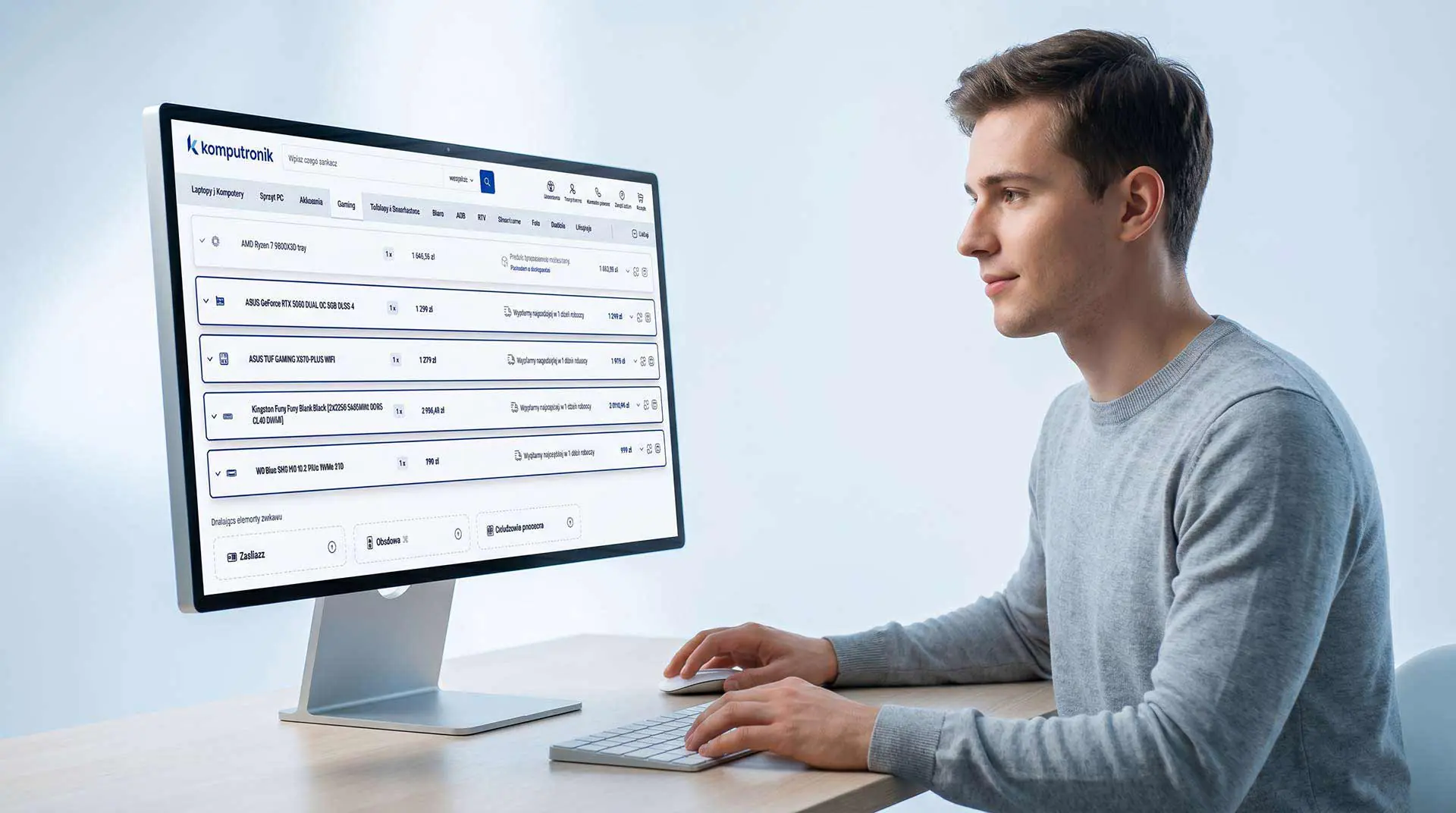 Komputronik odświeża swój kultowy Konfigurator PC. Kluczowe zmiany dla entuzjastów sprzętu i nowoczesny UX