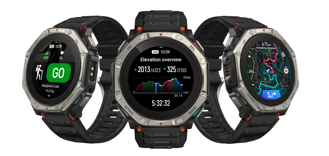 Amazfit wprowadza pierwszy na świecie sportowy zegarek AMOLED z podwójnym systemem solarnym