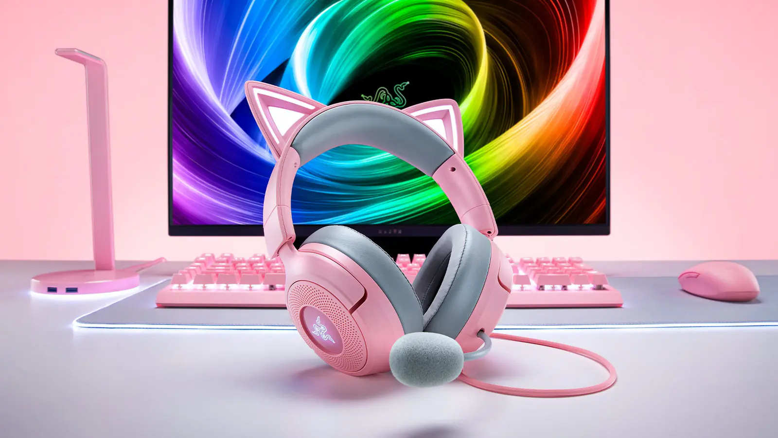 Pokaż swój styl na streamie i poza nim – Razer prezentuje Kraken Kitty V3