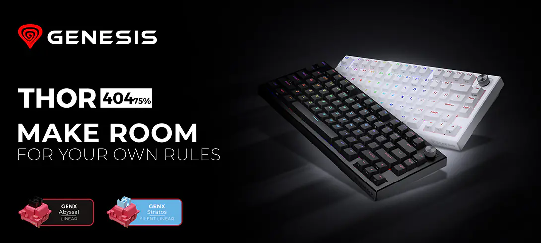 GENESIS THOR 404 TKL 75%