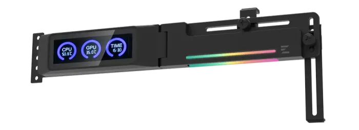 Zalman ZM-VS3 DS — efektowna podpórka pod kartę graficzną z wbudowanym ekranem