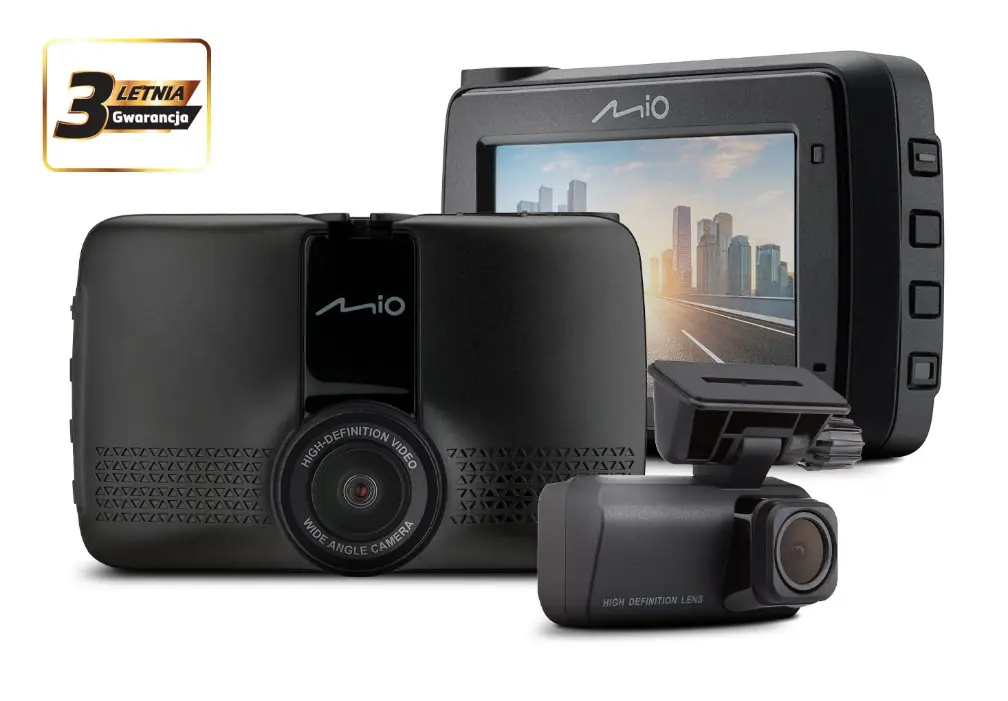 Mio MiVue 803WD Pro – nowa generacja trybu parkingowego w wersji Dual