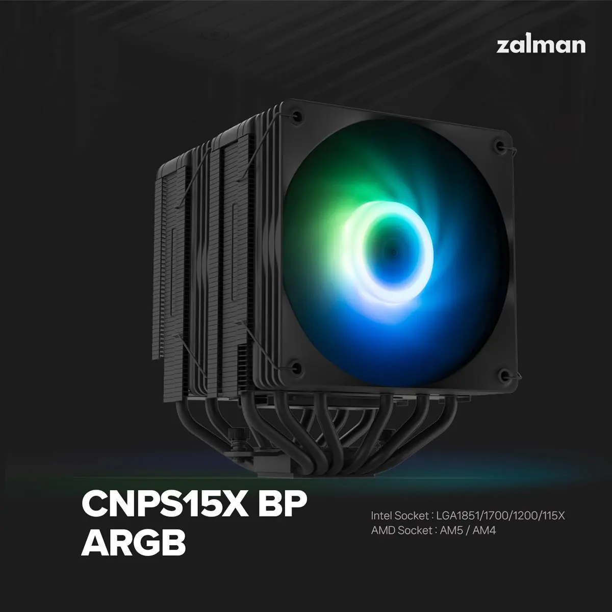 Zalman CNPS15X BP — dwuwieżowe chłodzenie dostępne w dwóch wersjach